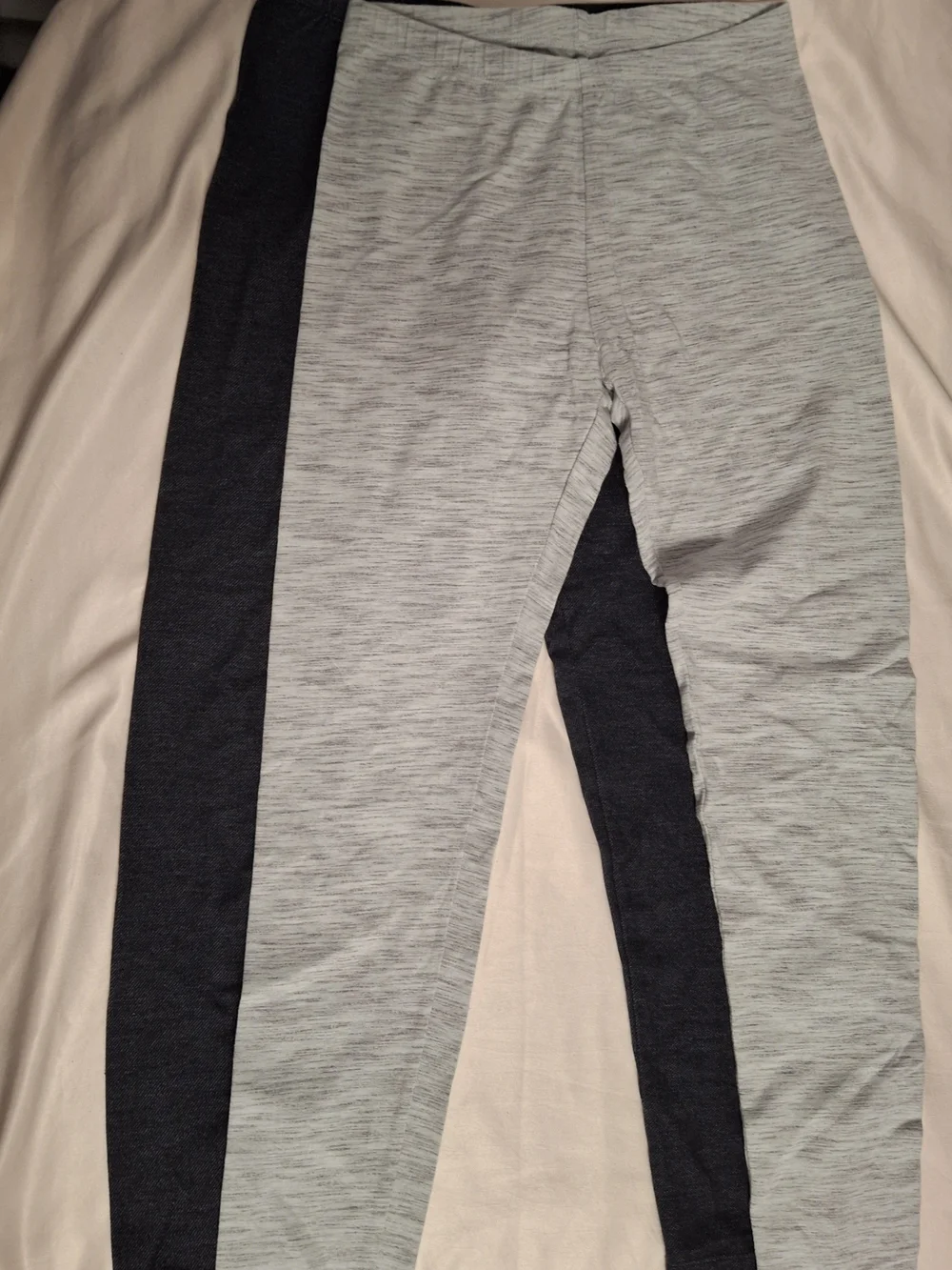 Cat & Jack Two-Tone Gray and Charcoal Kids Leggings
